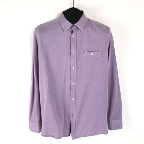 Ted Baker London Broader Button Up Shirt Men's XL Long Sleeve 100% Cotton Casual - Picture 1 of 12